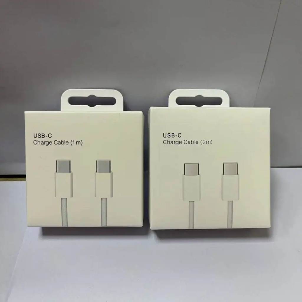 60w C to C fast charging nylon cable MOQ 10 pcs