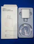 20W Power Adapter
USB-C to Lightning Cable (Min:10pcs)
