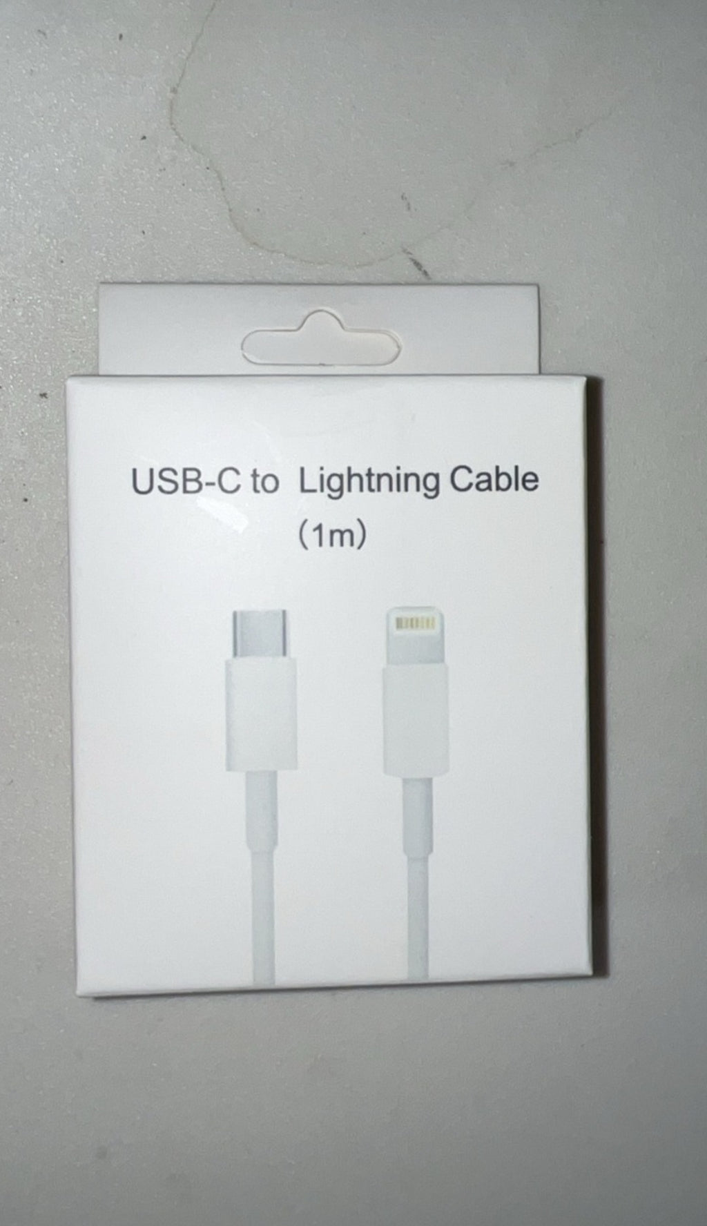 USB C To Lighting Cable 1m ( MOQ 10 Pcs)