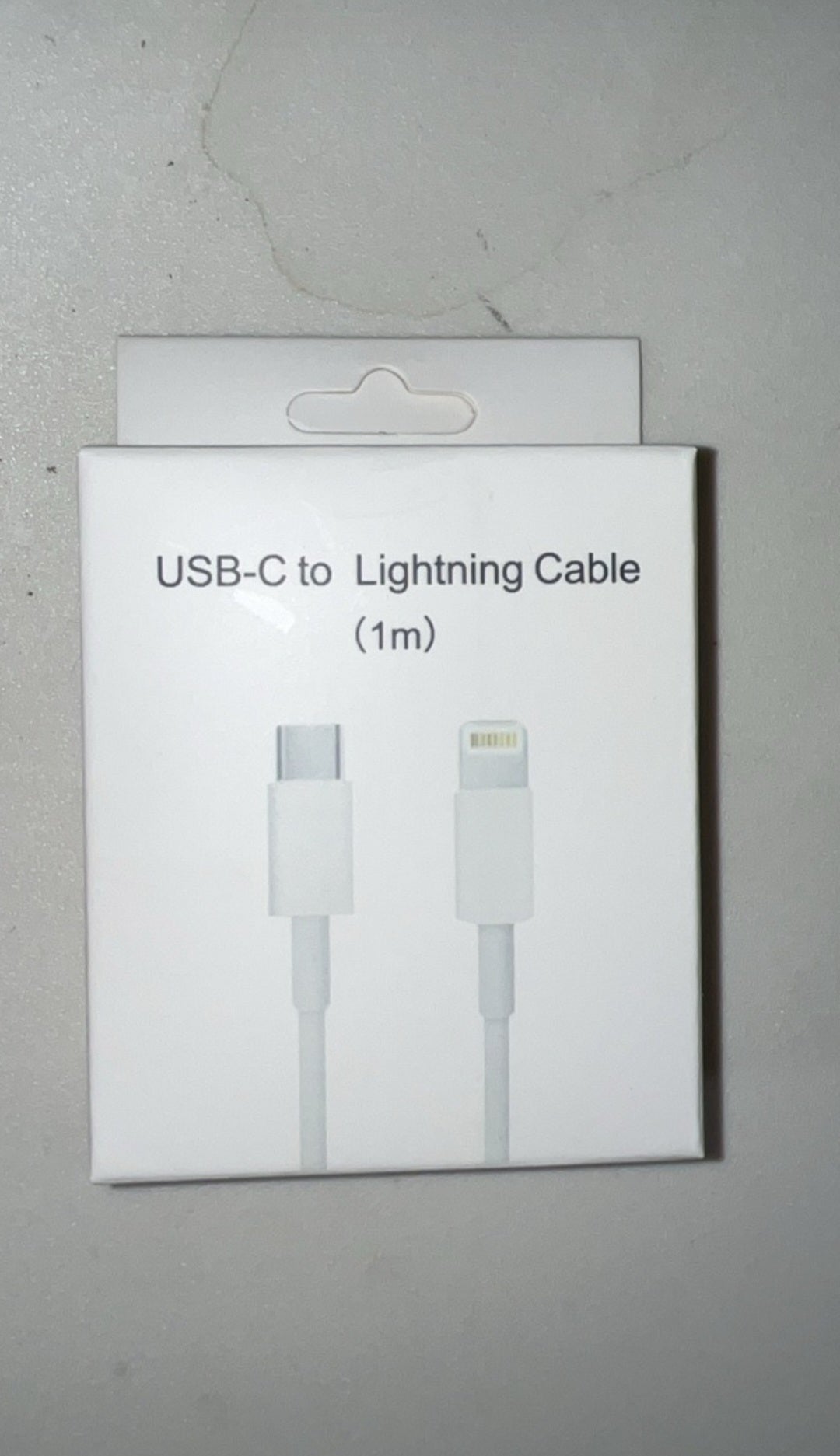 USB C To Lighting Cable 1m ( MOQ 10 Pcs)