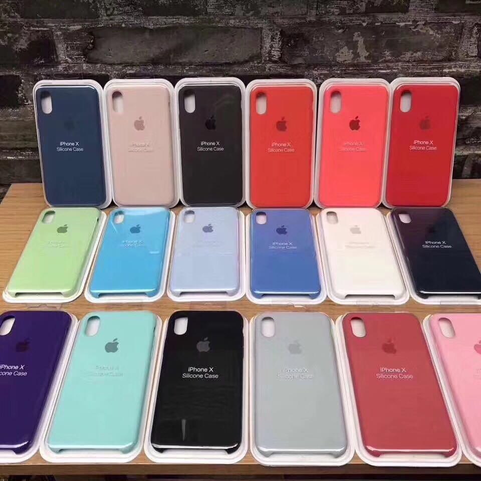 Silicone Case for iOS (X/XS max - 17 pro max)