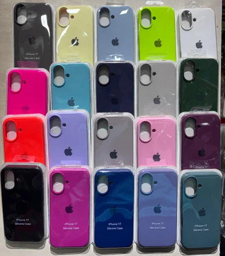 Silicone Case for iOS (X/XS max - 17 pro max)